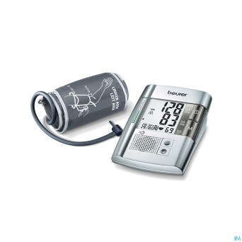 Beurer tensiometre bras fonct vocale lcd bm19