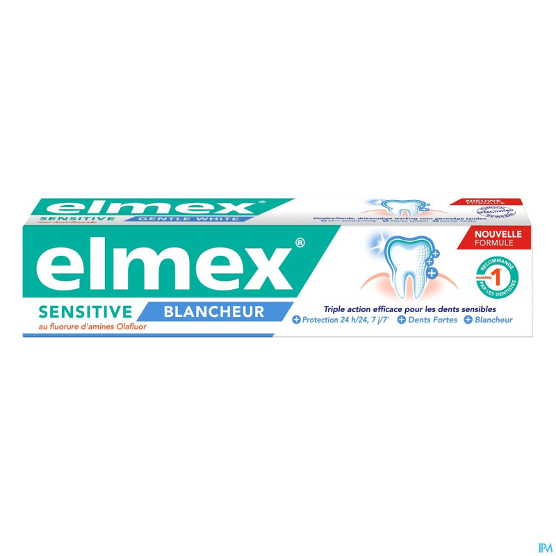 Elmex sensitive blancheur tube 75ml
