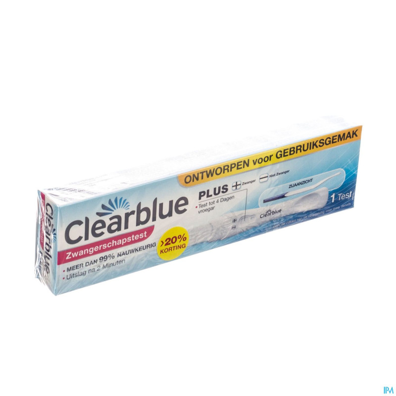 Clearblue visual stick test grossesse 1    promo