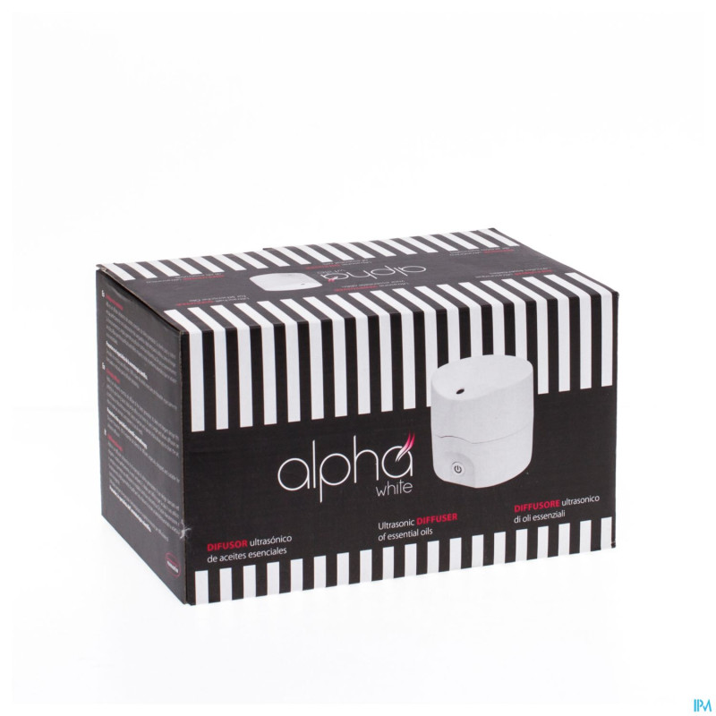Alpha blanc diffuseur huile ess. electrique