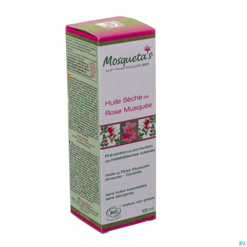 Mosquetas huile seche rose musquee 100ml