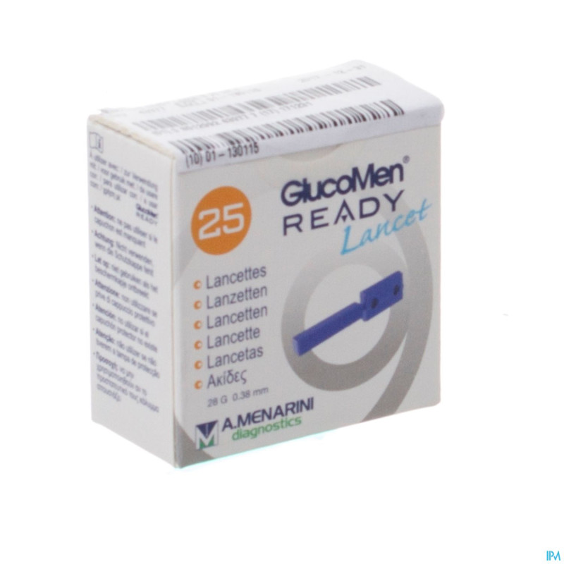 Glucomen ready lancets 28g    25    43977