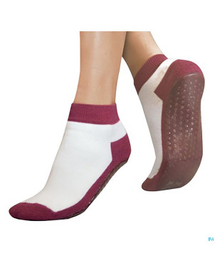 Suprima 4820 chausette antiglissant bordeaux 39/42