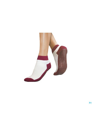 Suprima 4820 chausette antiglissant bordeaux 39/42