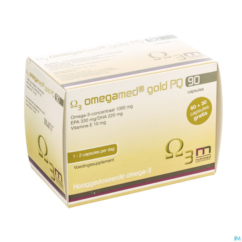 Omegamed gold pq    caps  90