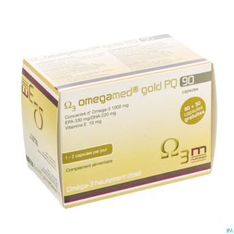 Omegamed gold pq    caps  90