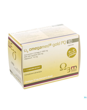 Omegamed gold pq    caps  90