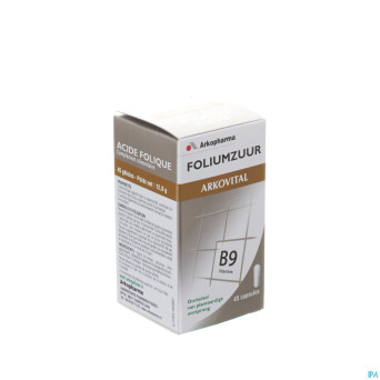 Arkovital acide folique + vit. b9 caps 45