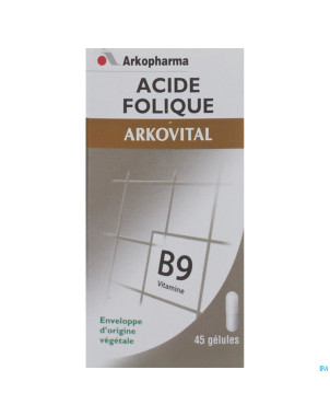Arkovital acide folique + vit. b9 caps 45