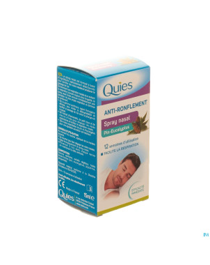 Quies a/ronflement pin-eucalyptus spray nasal 15ml