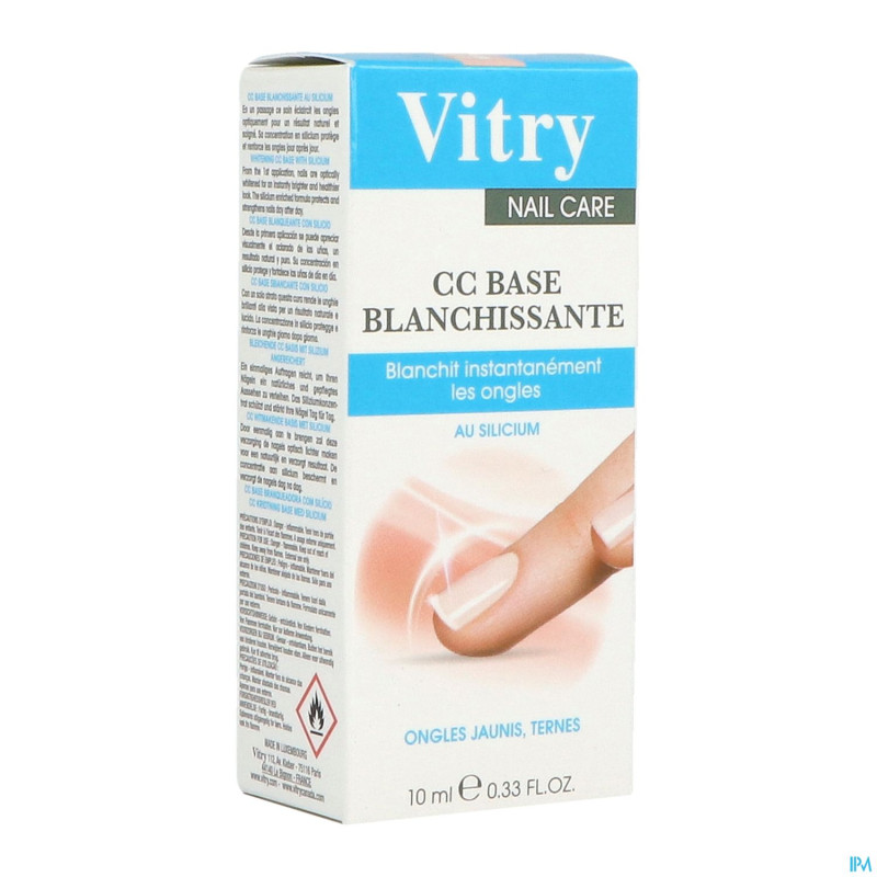 Vitry cc base blanchissante ongles    10ml