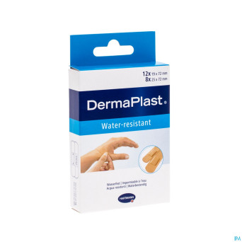 Dermaplast water resist. strips 2 sizes 20 5351210