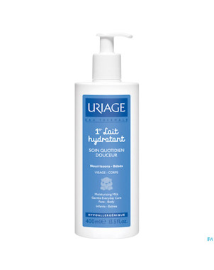 Uriage 1er lait hydra soin quot.douceur fl p.400ml