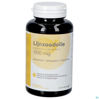 Natural energy  huile de lin caps 60