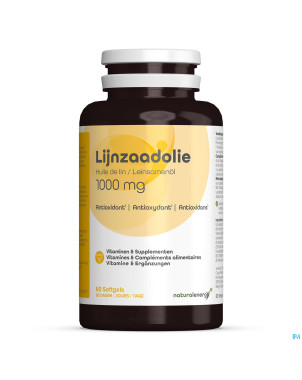 Natural energy  huile de lin caps 60