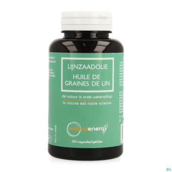 Natural energy  huile de lin caps 60