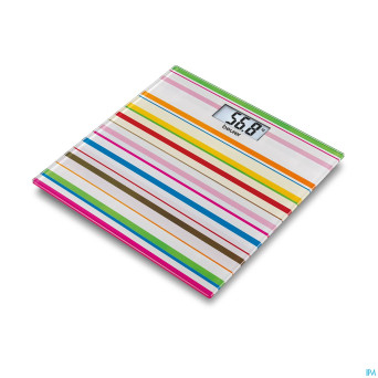 Beurer pese-personne design verre 150kg-100g