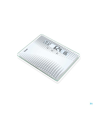 Beurer pese-personne digitale verre xxl 200kg-100g