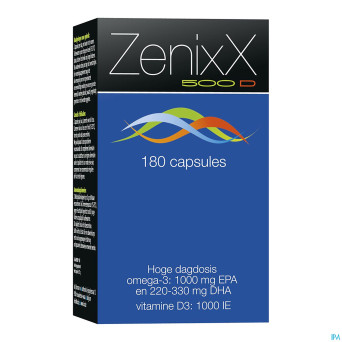 Zenixx 500 d    caps 180