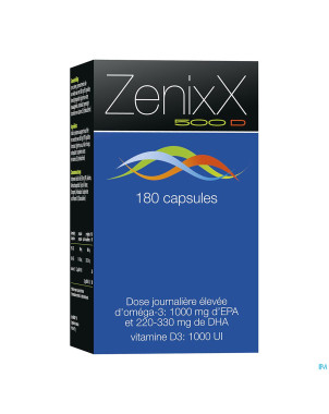Zenixx 500 d    caps 180