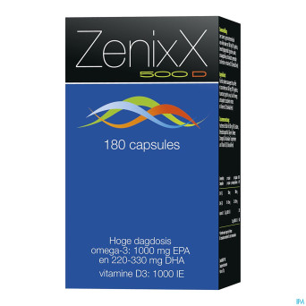 Zenixx 500 d    caps 180
