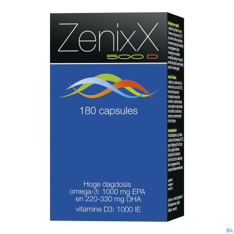 Zenixx 500 d    caps 180