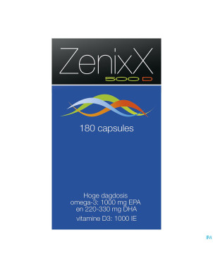 Zenixx 500 d    caps 180
