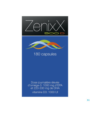 Zenixx 500 d    caps 180