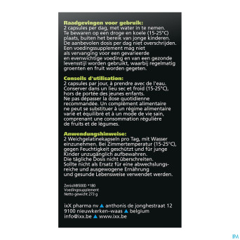 Zenixx 500 d    caps 180