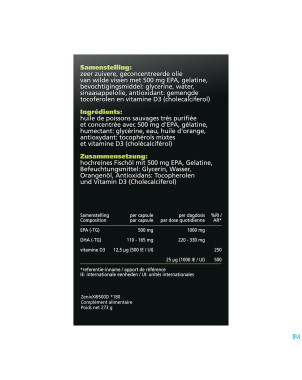 Zenixx 500 d    caps 180