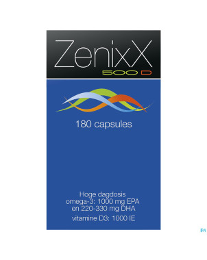 Zenixx 500 d    caps 180