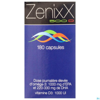 Zenixx 500 d    caps 180