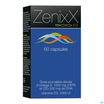 Zenixx 500 d    caps  60