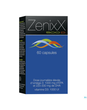Zenixx 500 d    caps  60