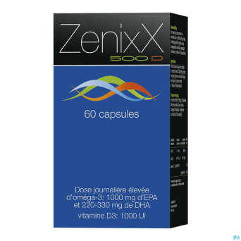 Zenixx 500 d    caps  60