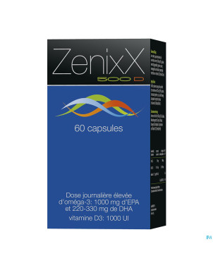 Zenixx 500 d    caps  60