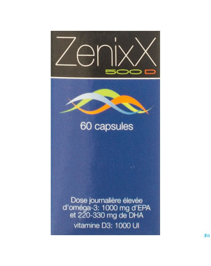 Zenixx 500 d    caps  60
