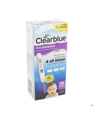 Clearblue advanced test ovulation    10