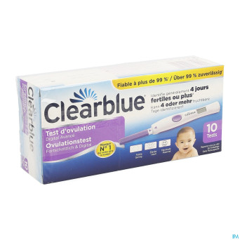 Clearblue advanced test ovulation    10