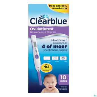 Clearblue advanced test ovulation    10