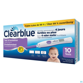 Clearblue advanced test ovulation    10
