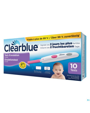 Clearblue digital test ovulation 10