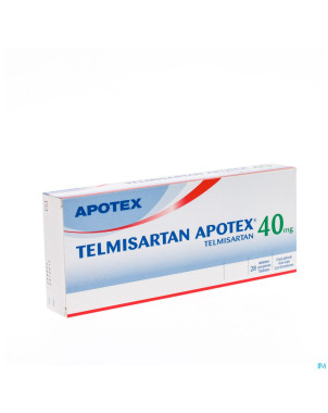 Telmisartan 40 mg apotex tabl 28