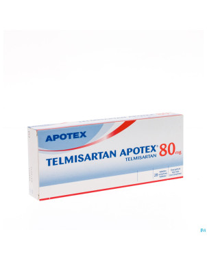 Telmisartan 80 mg apotex tabl 28