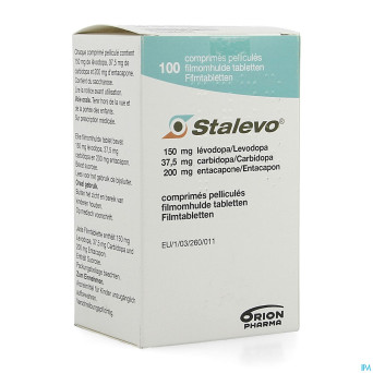 Stalevo 150/37,5/200 mg comp 100x 150 mg pip