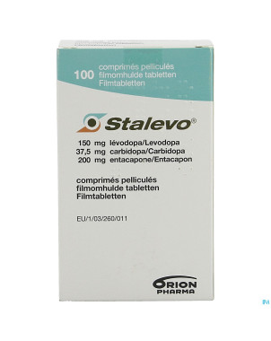 Stalevo 150/37,5/200 mg comp 100x 150 mg pip