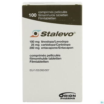 Stalevo 100/25,0/200 mg comp 100x 100 mg pip