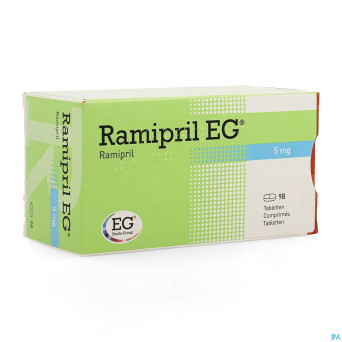 Ramipril eg  5mg impexeco comp  98 x  5mg pip