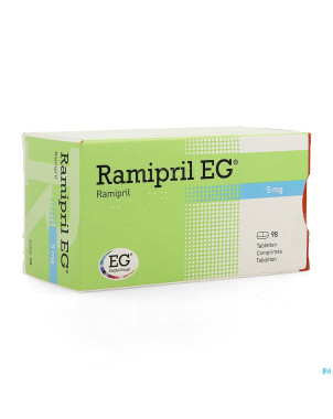 Ramipril eg  5mg impexeco comp  98 x  5mg pip