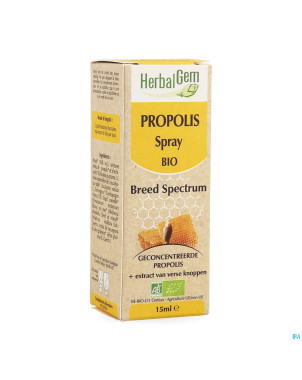 Herbalgem propolis large spectre bio    spray 15ml